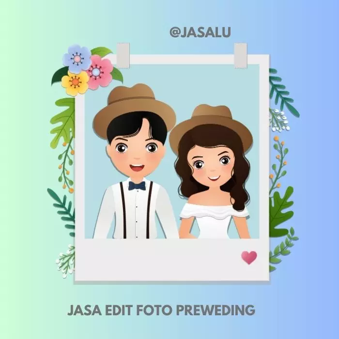 Jasa Edit Foto Prewedding