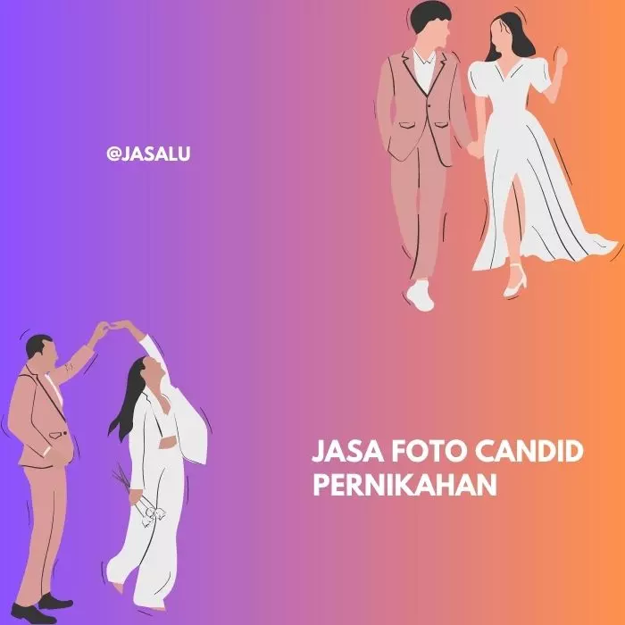 Jasa Foto Candid Pernikahan