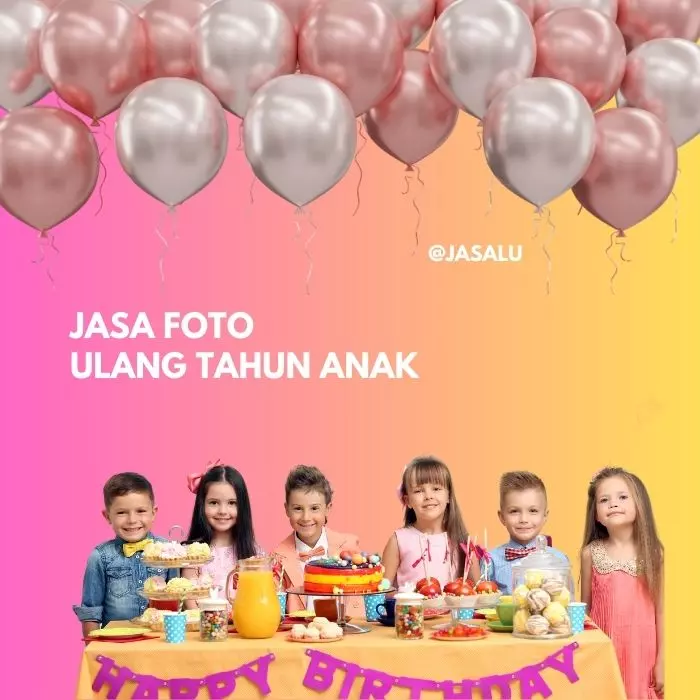 Jasa Foto Ulang Tahun Anak
