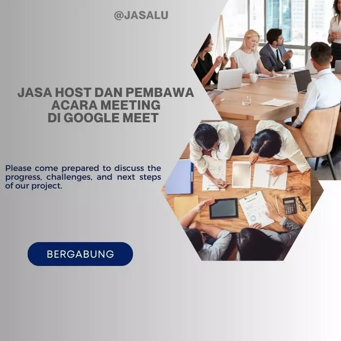 Jasa Host dan Pembawa Acara Meeting di Google Meet