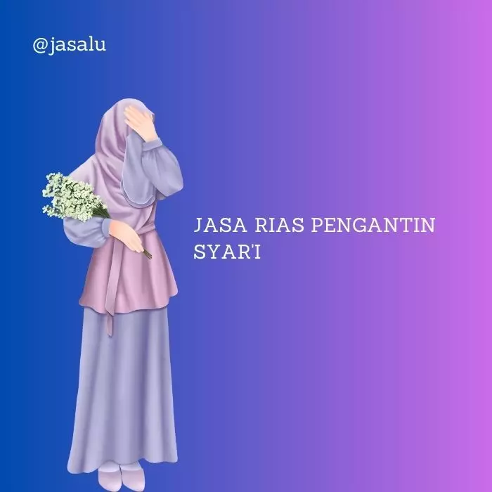 Jasa Rias Pengantin Syar'i